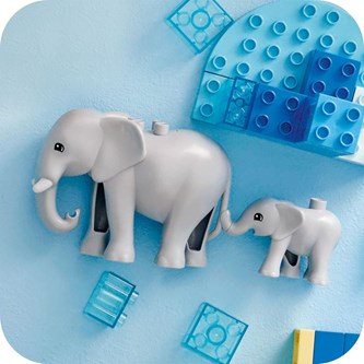 LEGO® DUPLO® 3-in-1 Luonnoneläinperheet