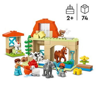 LEGO® DUPLO® Eläinten hoitoa maatilalla