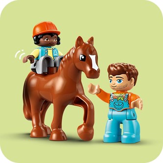 LEGO® DUPLO® Eläinten hoitoa maatilalla