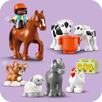LEGO® DUPLO® Eläinten hoitoa maatilalla