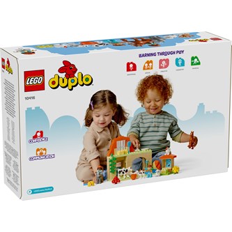 LEGO® DUPLO® Eläinten hoitoa maatilalla