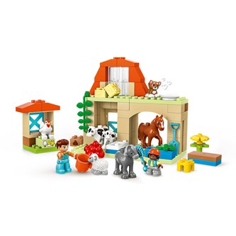 LEGO® DUPLO® Eläinten hoitoa maatilalla