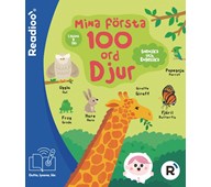 Readioo bok: Mina första 100 ord Djur