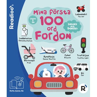 Readioo bok: Mina första 100 ord Fordon