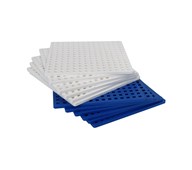 PLUS-PLUS alustat, valk. ja sin., 12 kpl