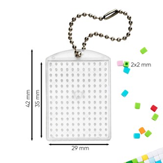 Pixel-avaimenperä/levy, 10 kpl