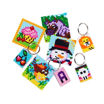 Pixel-avaimenperä/levy, 10 kpl