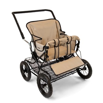 Kaksostenrattaat Lekolar, kasvot menosuuntaan, PU