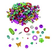 Metallinväriset helmet Mardigras, 3000 kpl