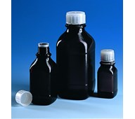Reagenssipullo 2500 ml, ruskea soodalasi, 11 kpl