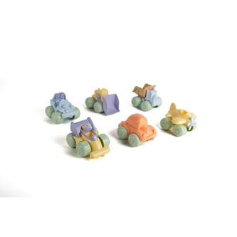 Dantoy ajoneuvot, pastelli, 6 kpl