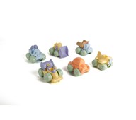 Dantoy ajoneuvot, pastelli, 6 kpl