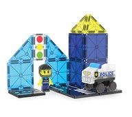 Magna-Tiles Poliisiauto hahmolla, 35 osaa