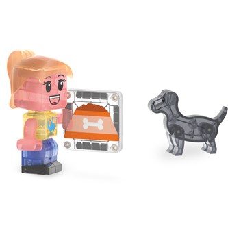 Magna-Tiles Eläinten leikkimökki, 50 osaa