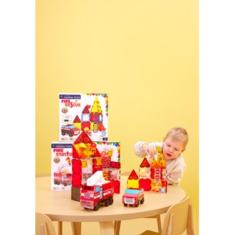 Magna-Tiles Paloasema, 50 osaa