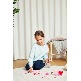 PLUS-PLUS puna-roosan värit, 1200 kpl