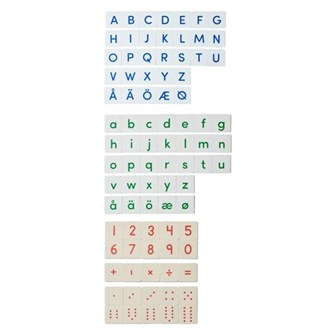 Mag Genius magneettiset numerot ja kirjaimet, 190 kpl