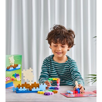 PLUS-PLUS BIG -palikat, värispektri, 60 kpl