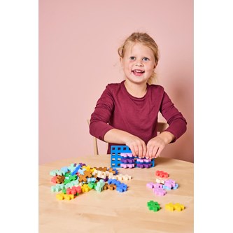 PLUS-PLUS BIG -palikat, värispektri, 60 kpl