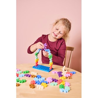 PLUS-PLUS BIG -palikat, värispektri, 60 kpl