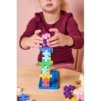 PLUS-PLUS BIG -palikat, värispektri, 60 kpl