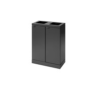 Bica basic 2-lok lajitteluastia, avoin, 2 x 45 l