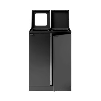 Bica advanced 2-lok lajitteluastia, kannella/avoin, 2 x 65 l