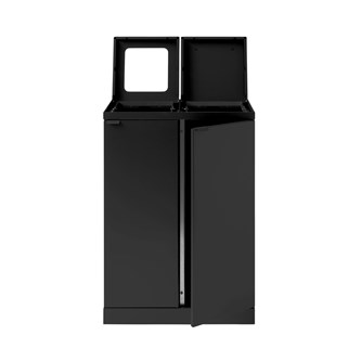 Bica advanced 2-lok lajitteluastia, kannella/avoin, 2 x 65 l