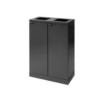 Bica advanced 2-lok lajitteluastia, avoin, 2 x 65 l