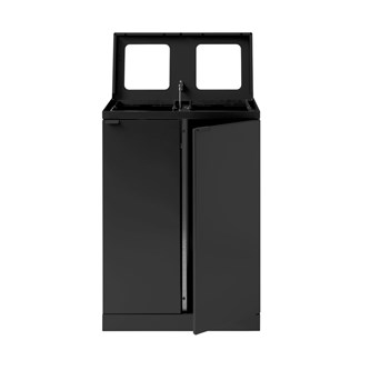 Bica advanced 2-lok lajitteluastia, avoin, 2 x 65 l