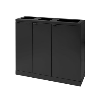 Bica advanced 3-lok lajitteluastia, avoin, 2 x 65 l ja 1 x 95 l