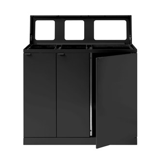Bica advanced 3-lok lajitteluastia, avoin, 2 x 65 l ja 1 x 95 l
