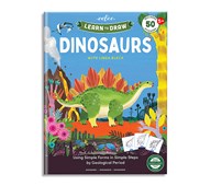 Piirustuskirja Opi piirtämään, dinosaurukset