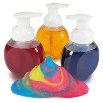 Vaahdottavat pumppupullot, 3 kpl