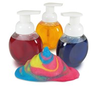 Vaahdottavat pumppupullot, 3 kpl