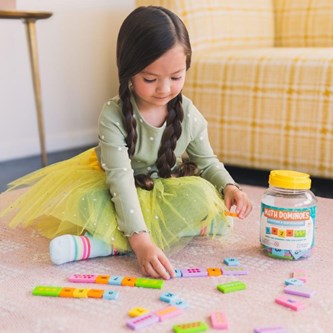 Domino, yhteen- ja vähennyslasku