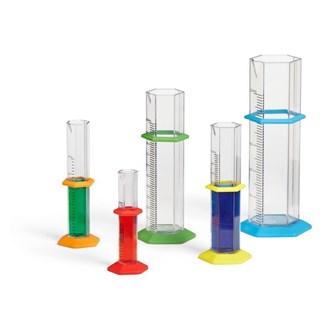 Mittalasit asteikolla, muovia, 5 kpl
