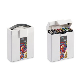 Kuitukärkikynä Carioca Plus, 32 väriä