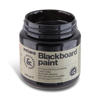 Liitutauluväri Primo, musta, 250 ml