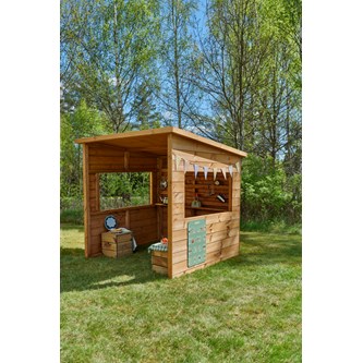 Cosy leikkimökki, avoin