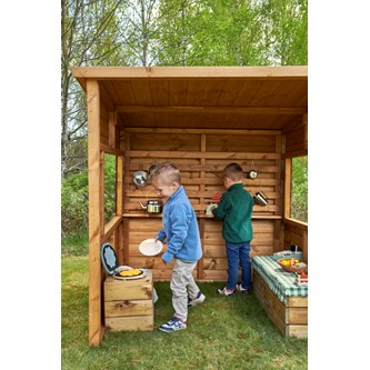 Cosy leikkimökki, avoin