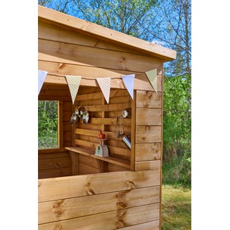 Cosy leikkimökki, avoin