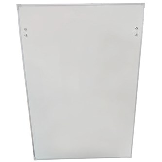 Valkotaulu puolapuihin, 60 x 90 cm