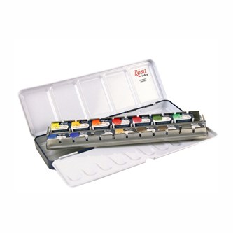 Akvarellivärilaatikko Rosa Gallery, 14 väriä