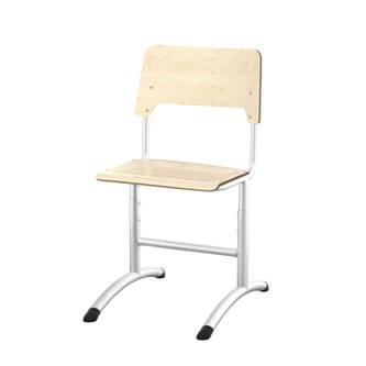 Como tuoli FSC BX säädettävä, iso istuin, valkoinen runko