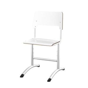 Como tuoli FSC BX säädettävä, iso istuin, valkoinen runko