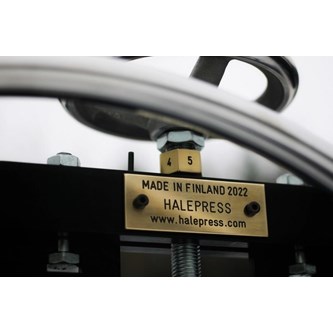 Grafiikanprässi Halepress M60, jalustalla