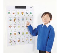 Interaktiivinen juliste taskuilla