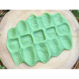 Kuviokuulat, villieläimet, 6 kpl