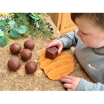 Kuviokuulat, villieläimet, 6 kpl